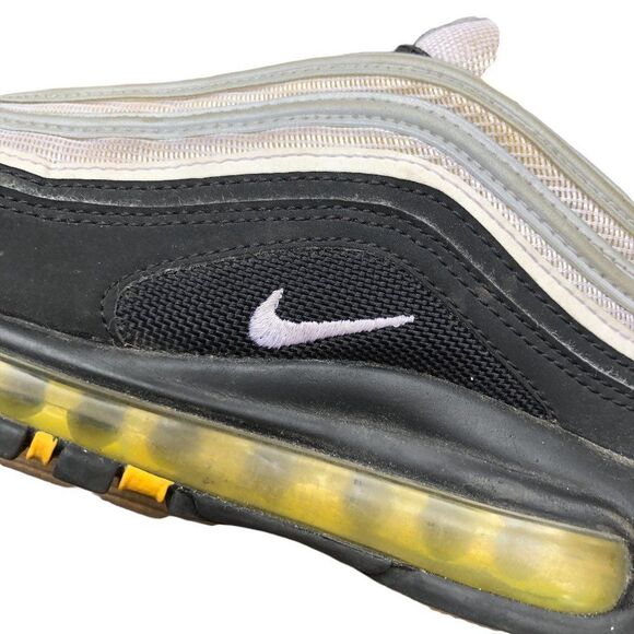 RARE 2018 Nike Air Max 97 Steelers Black Yellow Size 7.5 - Picture 6 of 15
